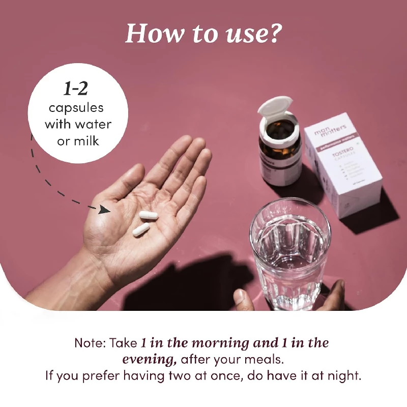 Man Matters Shilajit Ashwagandha, Gokshura, Safed Musli Capsules For Men, 60 Capsules-5.webp